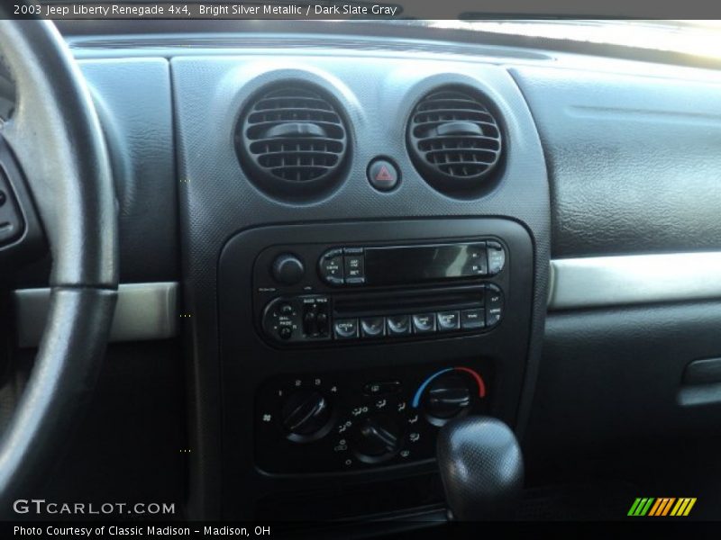 Bright Silver Metallic / Dark Slate Gray 2003 Jeep Liberty Renegade 4x4