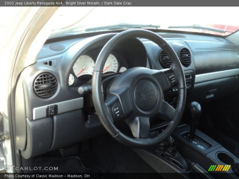 Bright Silver Metallic / Dark Slate Gray 2003 Jeep Liberty Renegade 4x4
