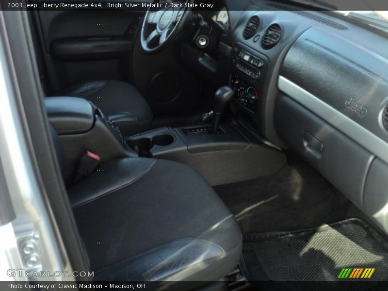 Bright Silver Metallic / Dark Slate Gray 2003 Jeep Liberty Renegade 4x4