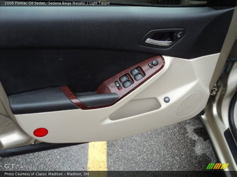 Sedona Beige Metallic / Light Taupe 2006 Pontiac G6 Sedan