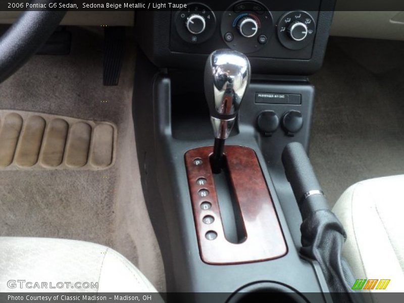 Sedona Beige Metallic / Light Taupe 2006 Pontiac G6 Sedan
