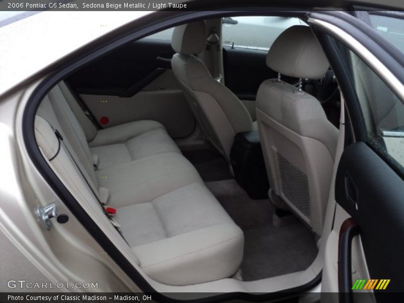 Sedona Beige Metallic / Light Taupe 2006 Pontiac G6 Sedan