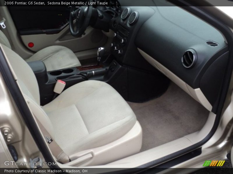 Sedona Beige Metallic / Light Taupe 2006 Pontiac G6 Sedan