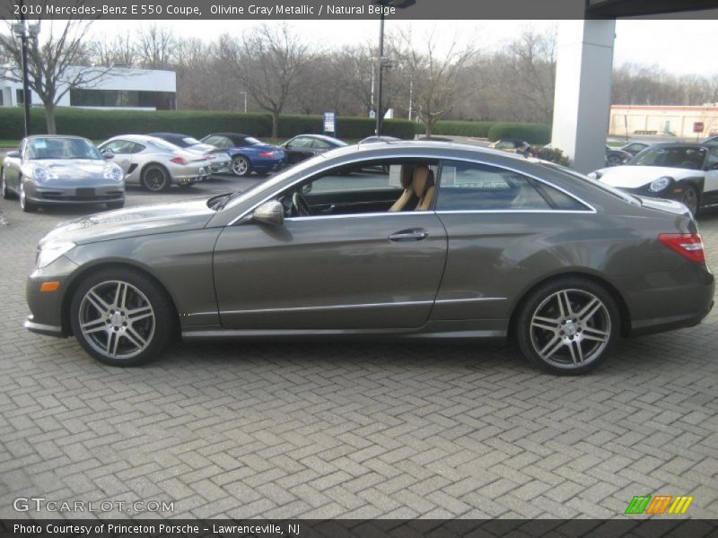  2010 E 550 Coupe Olivine Gray Metallic