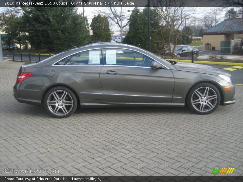  2010 E 550 Coupe Olivine Gray Metallic