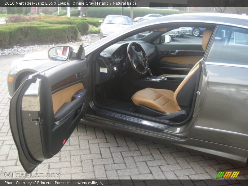  2010 E 550 Coupe Natural Beige Interior