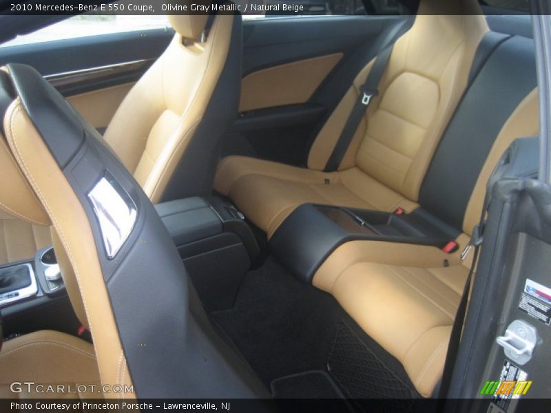  2010 E 550 Coupe Natural Beige Interior