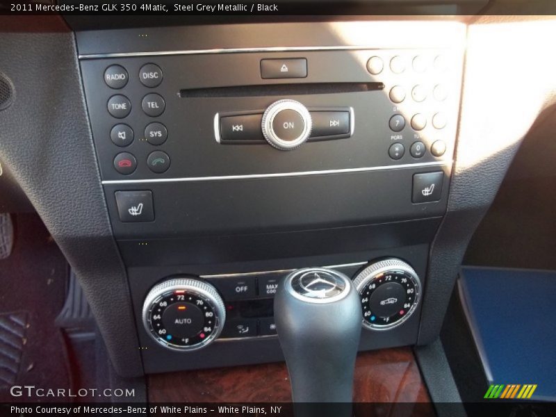 Steel Grey Metallic / Black 2011 Mercedes-Benz GLK 350 4Matic
