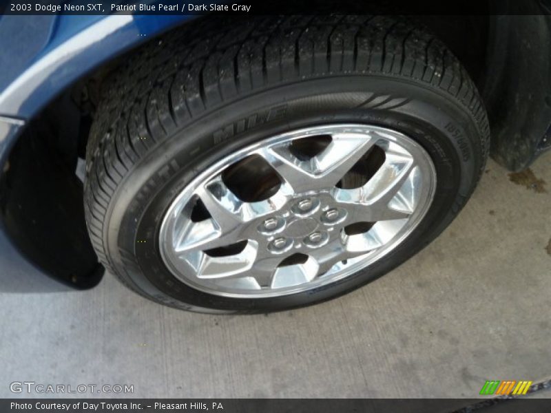 Patriot Blue Pearl / Dark Slate Gray 2003 Dodge Neon SXT
