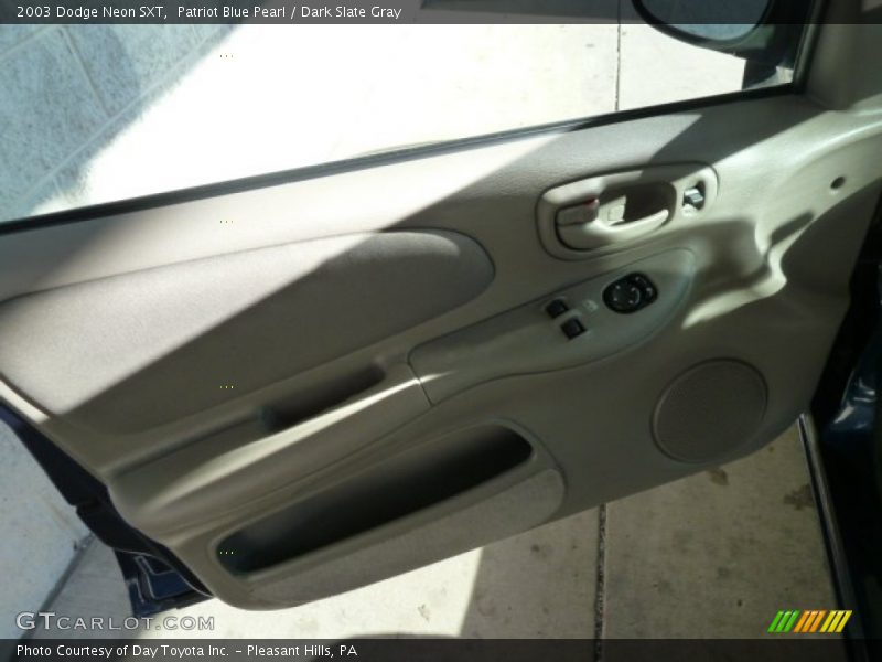 Patriot Blue Pearl / Dark Slate Gray 2003 Dodge Neon SXT