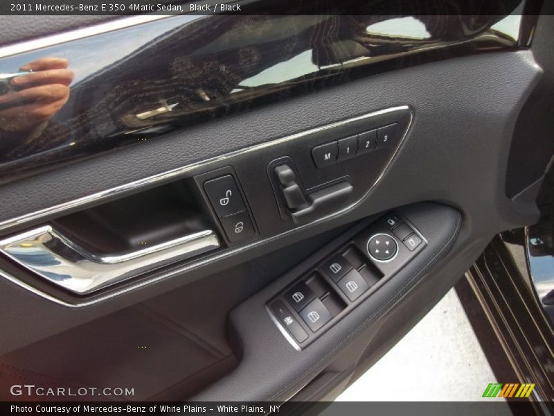 Black / Black 2011 Mercedes-Benz E 350 4Matic Sedan