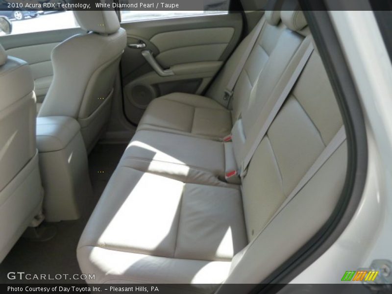 White Diamond Pearl / Taupe 2010 Acura RDX Technology