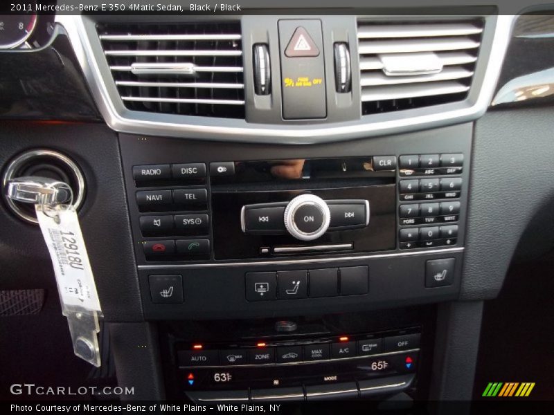 Black / Black 2011 Mercedes-Benz E 350 4Matic Sedan