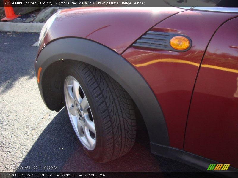 Nightfire Red Metallic / Gravity Tuscan Beige Leather 2009 Mini Cooper Hardtop