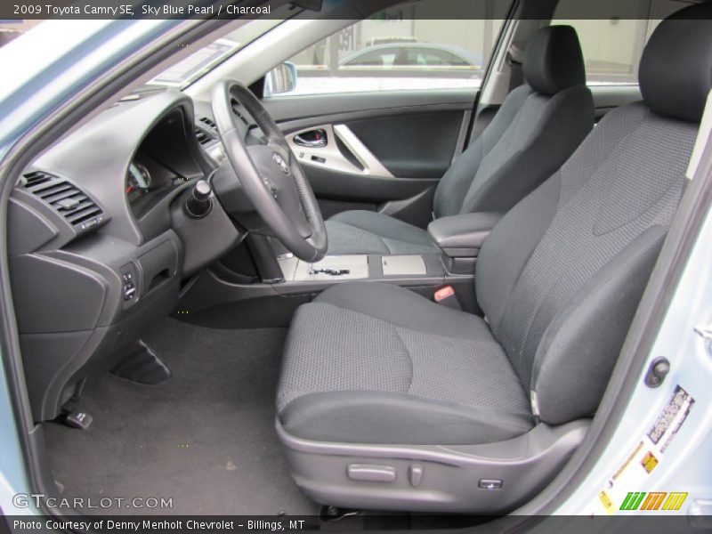 Sky Blue Pearl / Charcoal 2009 Toyota Camry SE