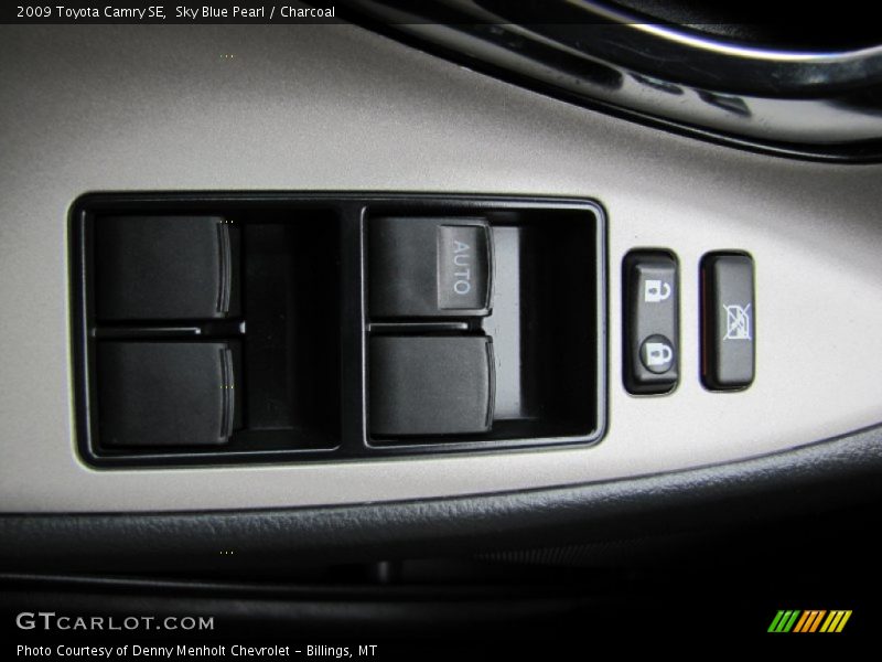 Sky Blue Pearl / Charcoal 2009 Toyota Camry SE