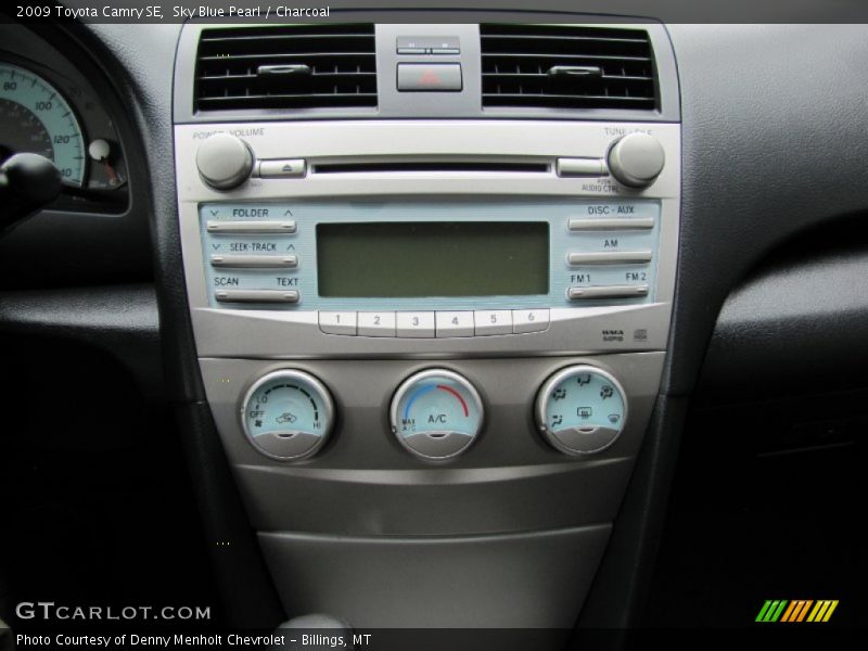 Sky Blue Pearl / Charcoal 2009 Toyota Camry SE