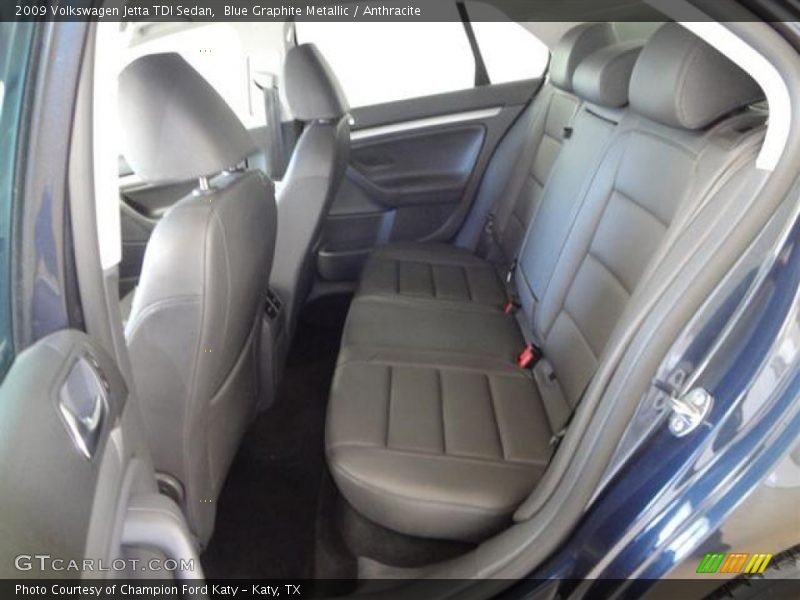 Blue Graphite Metallic / Anthracite 2009 Volkswagen Jetta TDI Sedan