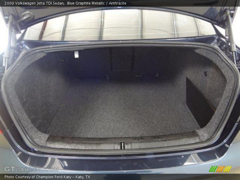 Blue Graphite Metallic / Anthracite 2009 Volkswagen Jetta TDI Sedan