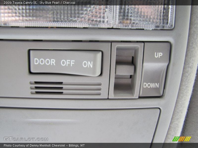 Sky Blue Pearl / Charcoal 2009 Toyota Camry SE