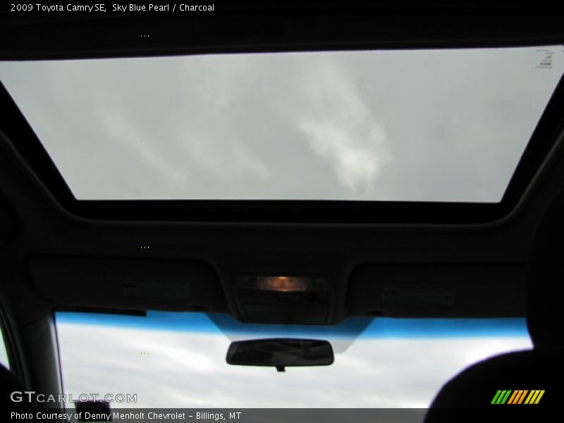 Sky Blue Pearl / Charcoal 2009 Toyota Camry SE