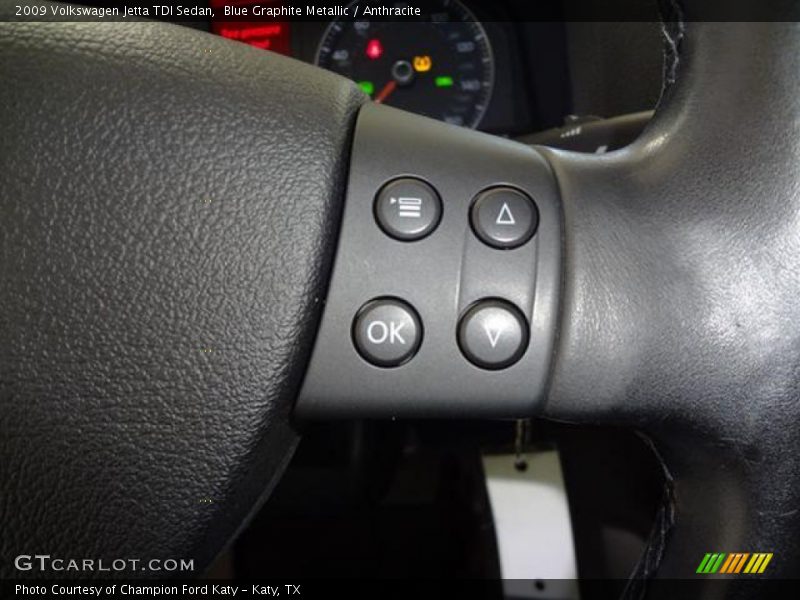 Blue Graphite Metallic / Anthracite 2009 Volkswagen Jetta TDI Sedan