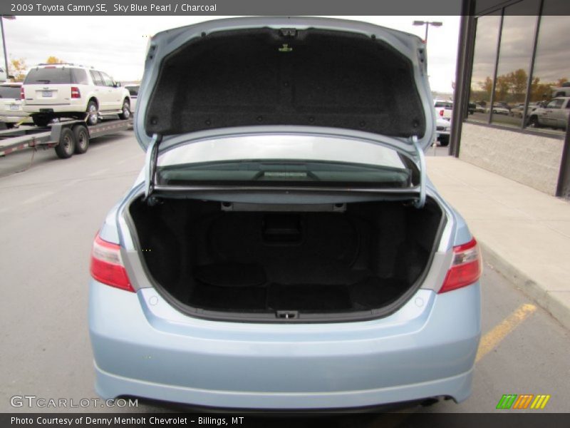 Sky Blue Pearl / Charcoal 2009 Toyota Camry SE