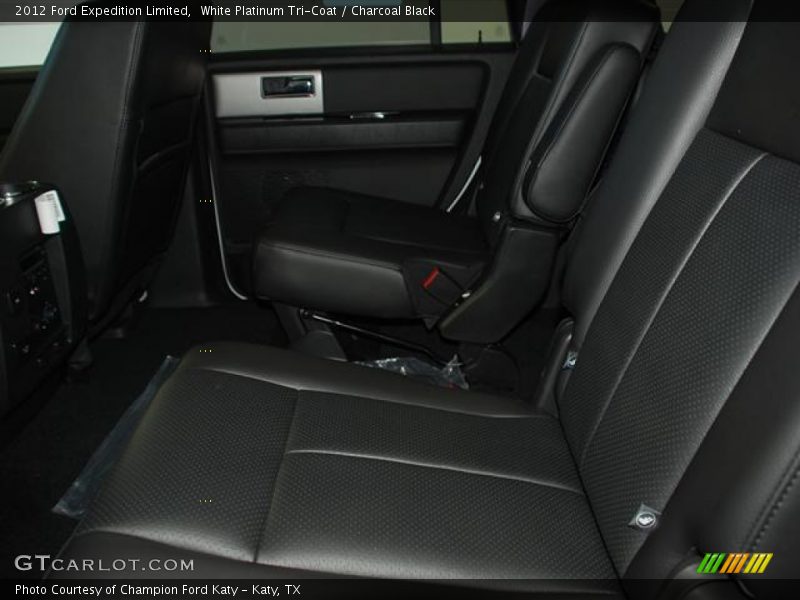 White Platinum Tri-Coat / Charcoal Black 2012 Ford Expedition Limited
