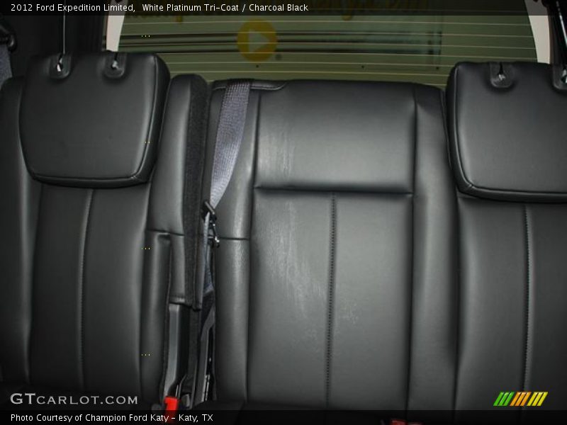 White Platinum Tri-Coat / Charcoal Black 2012 Ford Expedition Limited
