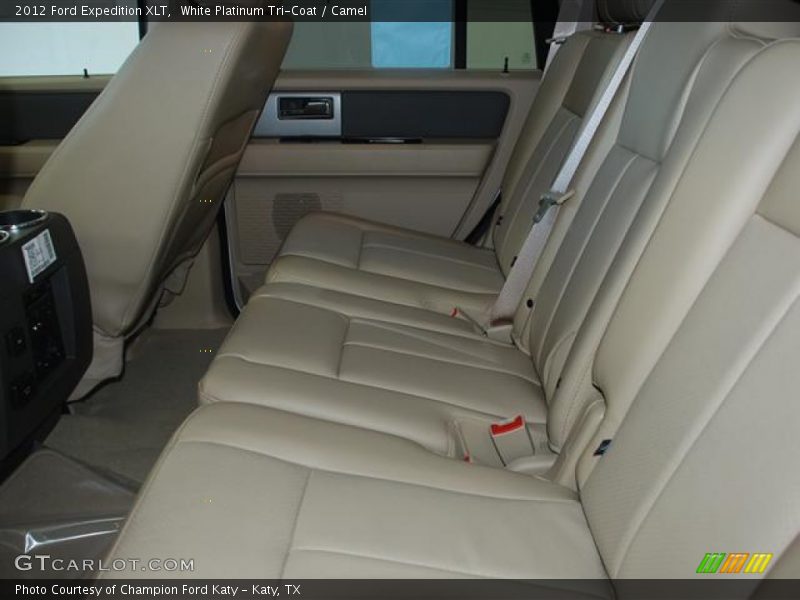 White Platinum Tri-Coat / Camel 2012 Ford Expedition XLT