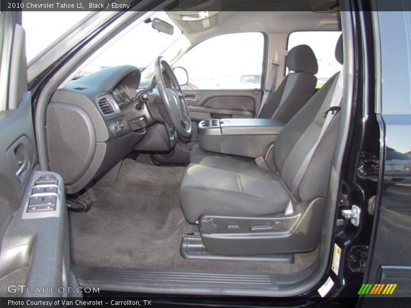  2010 Tahoe LS Ebony Interior