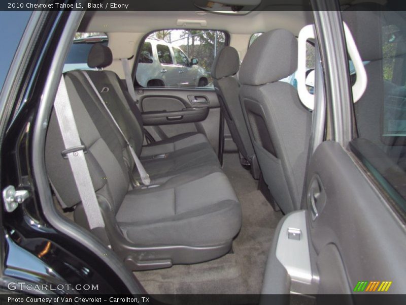  2010 Tahoe LS Ebony Interior