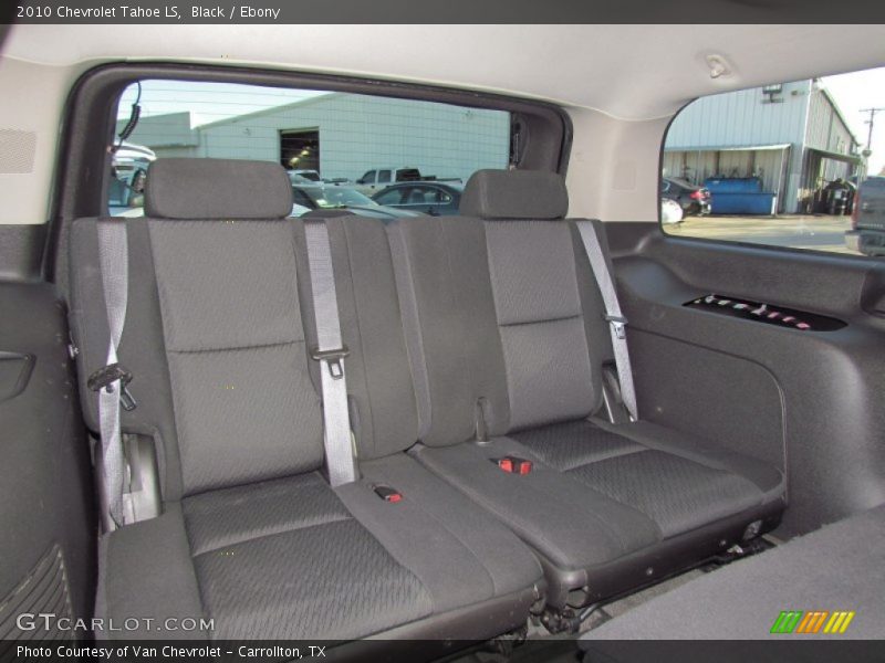  2010 Tahoe LS Ebony Interior