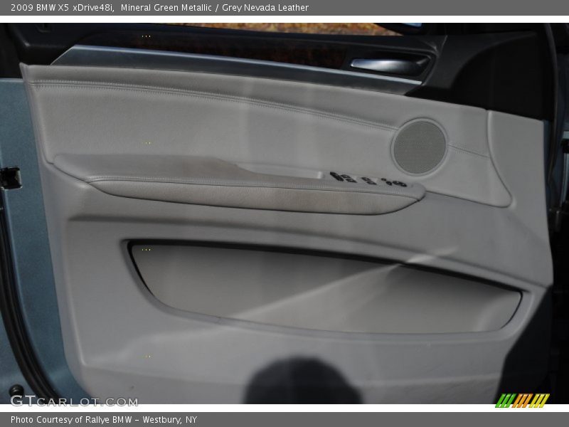 Mineral Green Metallic / Grey Nevada Leather 2009 BMW X5 xDrive48i