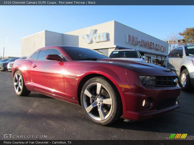 Red Jewel Tintcoat / Black 2010 Chevrolet Camaro SS/RS Coupe