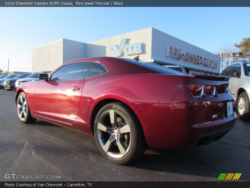Red Jewel Tintcoat / Black 2010 Chevrolet Camaro SS/RS Coupe