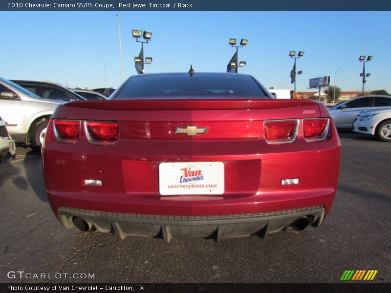 Red Jewel Tintcoat / Black 2010 Chevrolet Camaro SS/RS Coupe