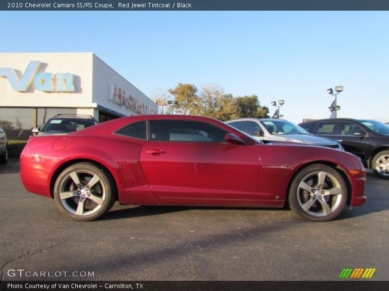 Red Jewel Tintcoat / Black 2010 Chevrolet Camaro SS/RS Coupe