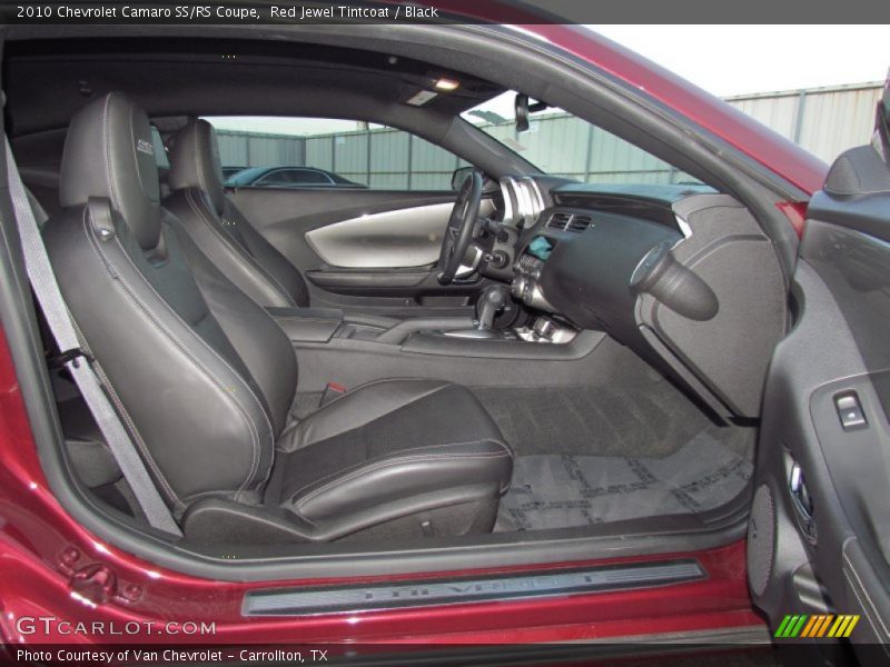 Red Jewel Tintcoat / Black 2010 Chevrolet Camaro SS/RS Coupe