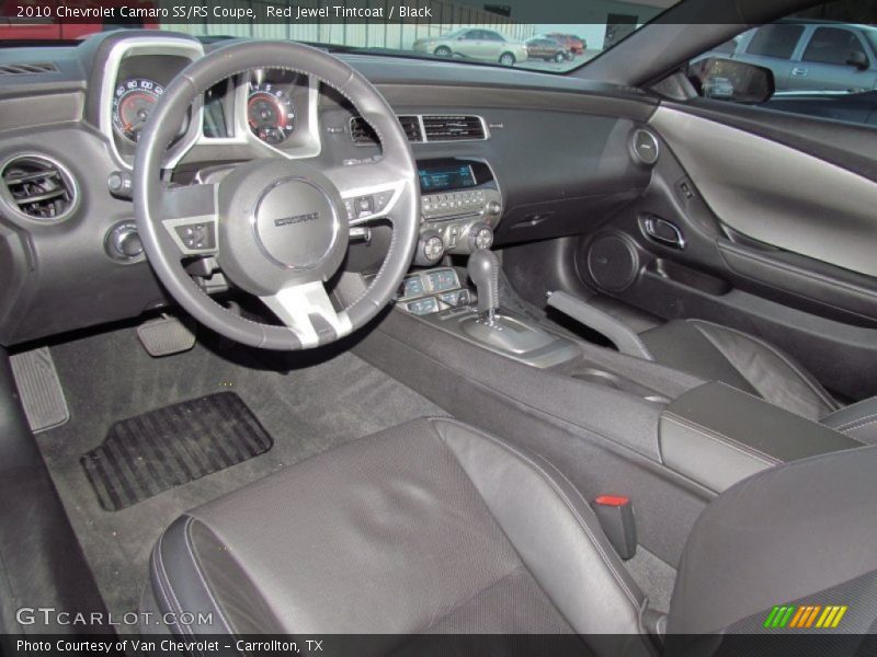 Black Interior - 2010 Camaro SS/RS Coupe 