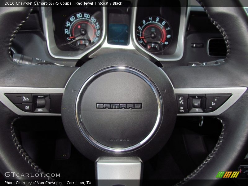 Red Jewel Tintcoat / Black 2010 Chevrolet Camaro SS/RS Coupe