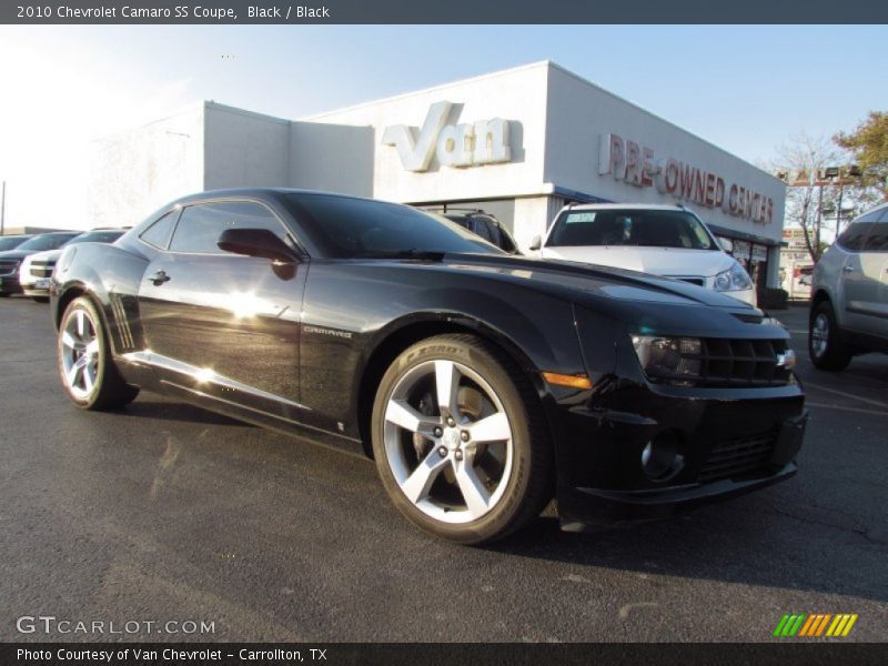 Black / Black 2010 Chevrolet Camaro SS Coupe