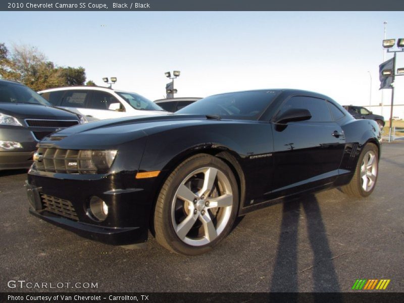 Black / Black 2010 Chevrolet Camaro SS Coupe