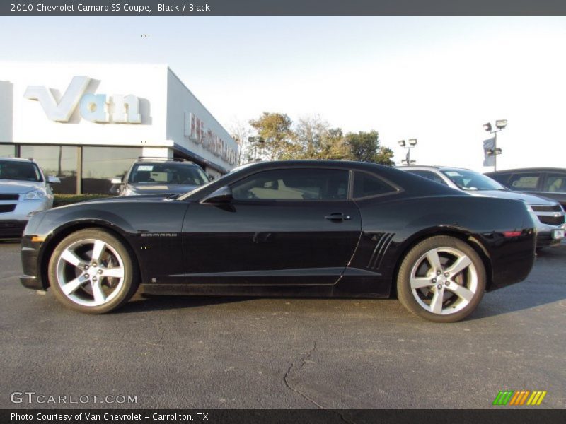 Black / Black 2010 Chevrolet Camaro SS Coupe