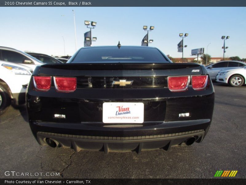 Black / Black 2010 Chevrolet Camaro SS Coupe