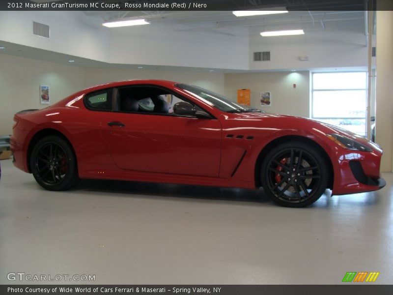 Rosso Mondiale (Red) / Nero 2012 Maserati GranTurismo MC Coupe