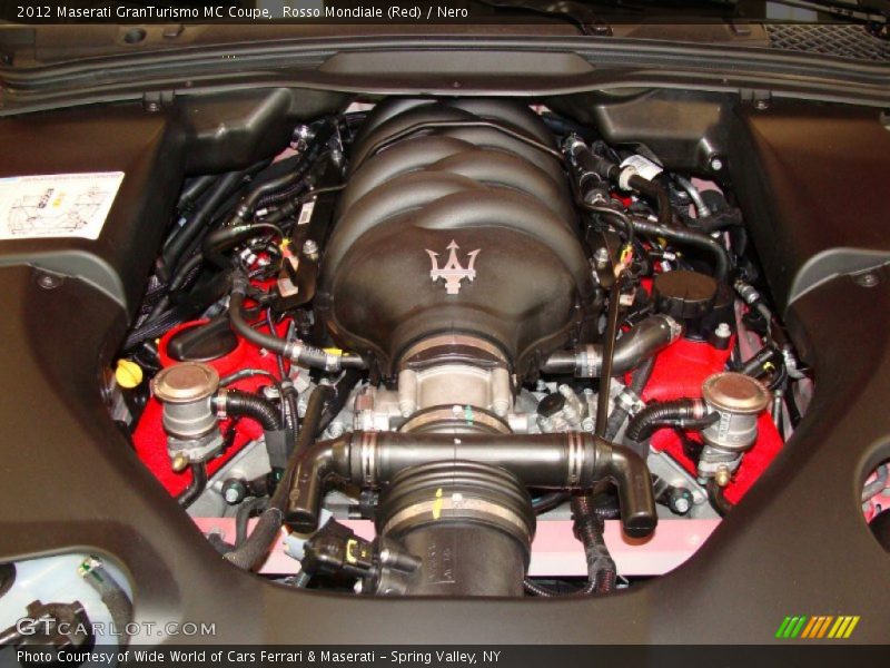  2012 GranTurismo MC Coupe Engine - 4.7 Liter DOHC 32-Valve VVT V8