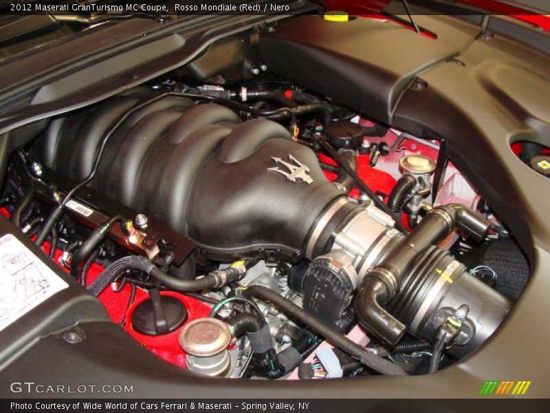  2012 GranTurismo MC Coupe Engine - 4.7 Liter DOHC 32-Valve VVT V8