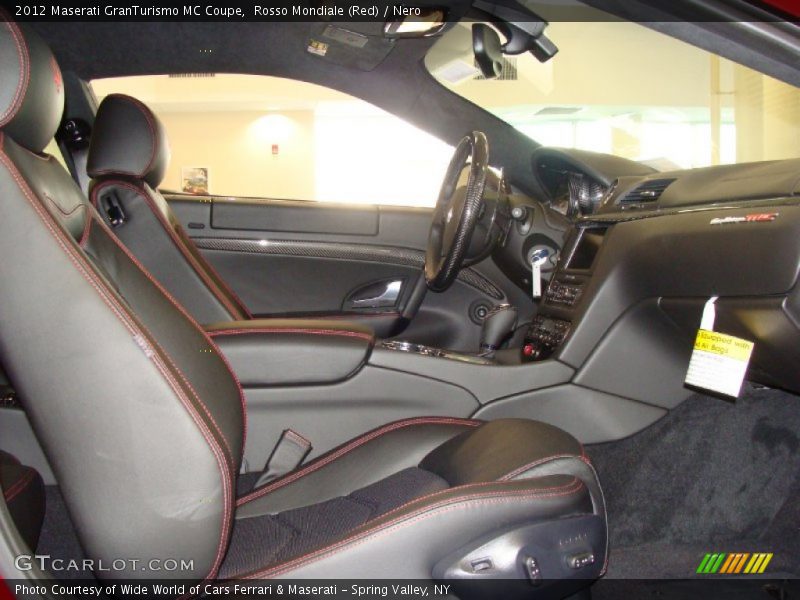 Rosso Mondiale (Red) / Nero 2012 Maserati GranTurismo MC Coupe