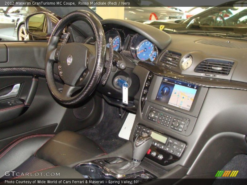 Rosso Mondiale (Red) / Nero 2012 Maserati GranTurismo MC Coupe